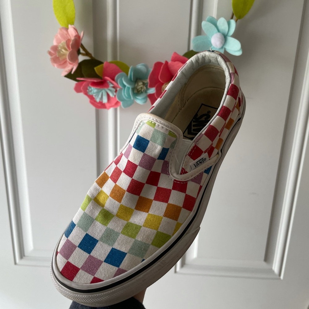 rainbow vans